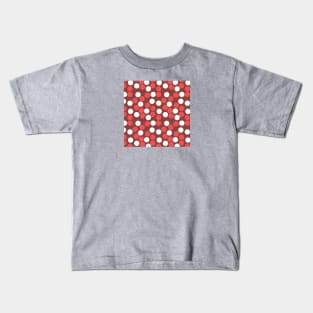 Hundred’s and Thousand’s - Red+White+Maroon Kids T-Shirt